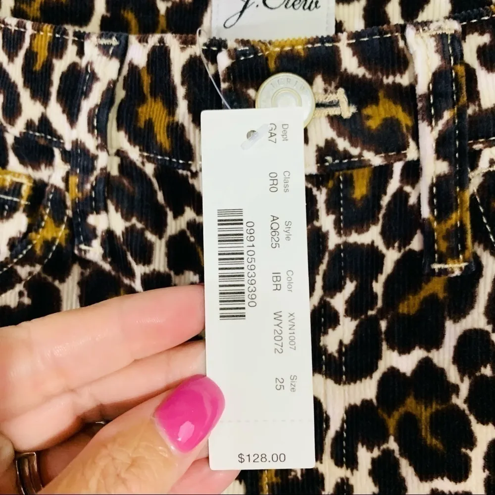 J. Crew Leopard 10” Highest Rise Toothpick Jeans - Image 5