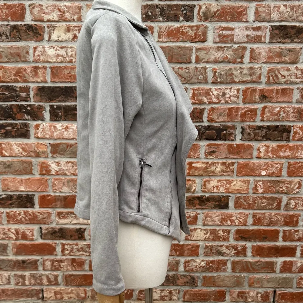 Romeo & Juliet Couture Gray Draped Blazer / M / Excellent condition - Image 3