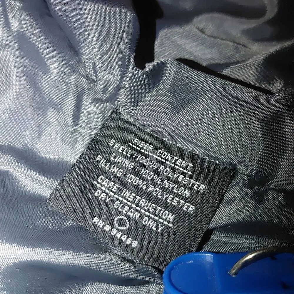 Braetan Black Medium Coat Jacket Winter Coat Insulated Full Ukraine Zip Up - Image 5