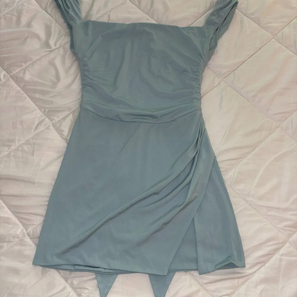 Tiger Mist Mini Dress- Blue M - Image 2