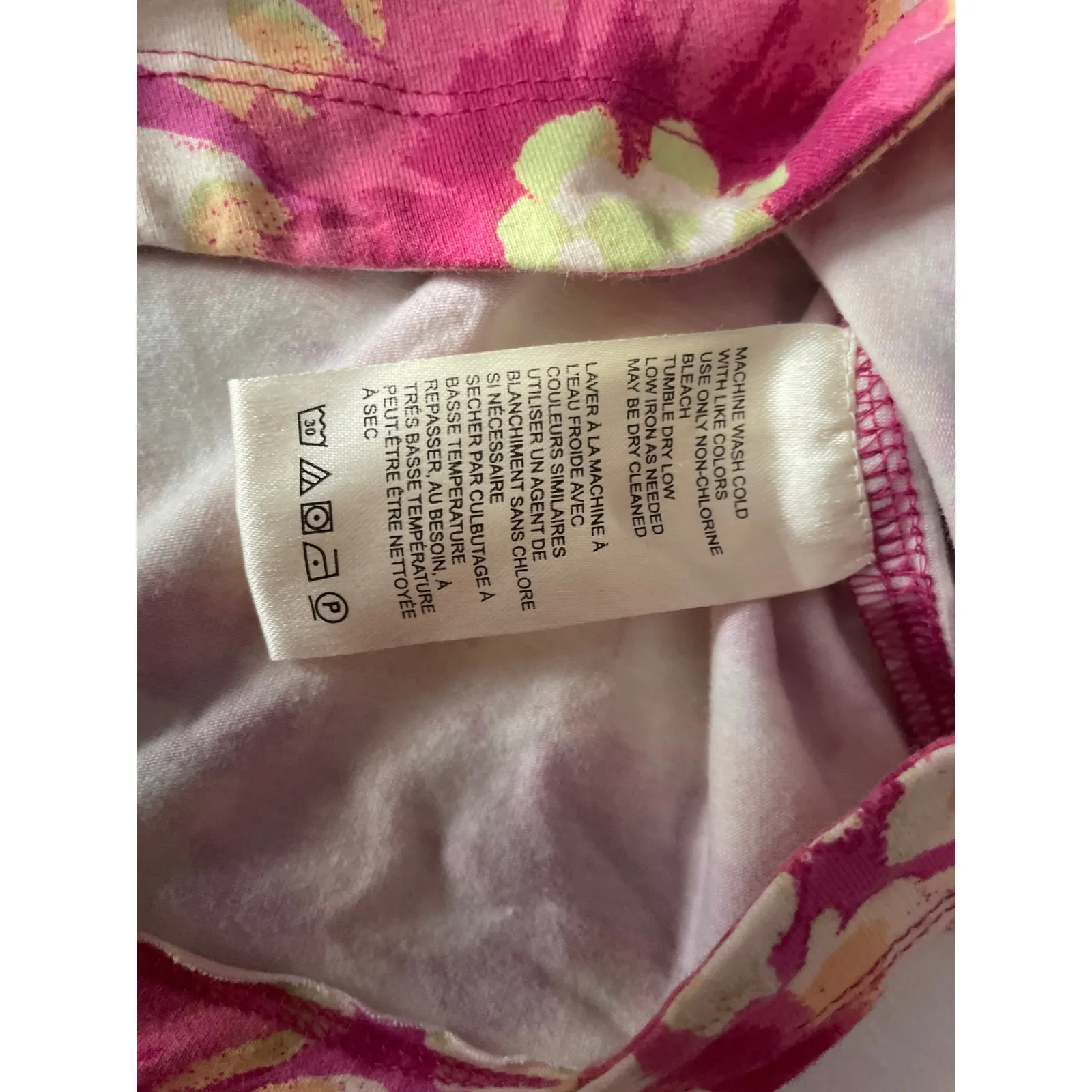 Free People Floral Crop Top Square Neck Criss Cross Back Puff Sleeve L - Image 4