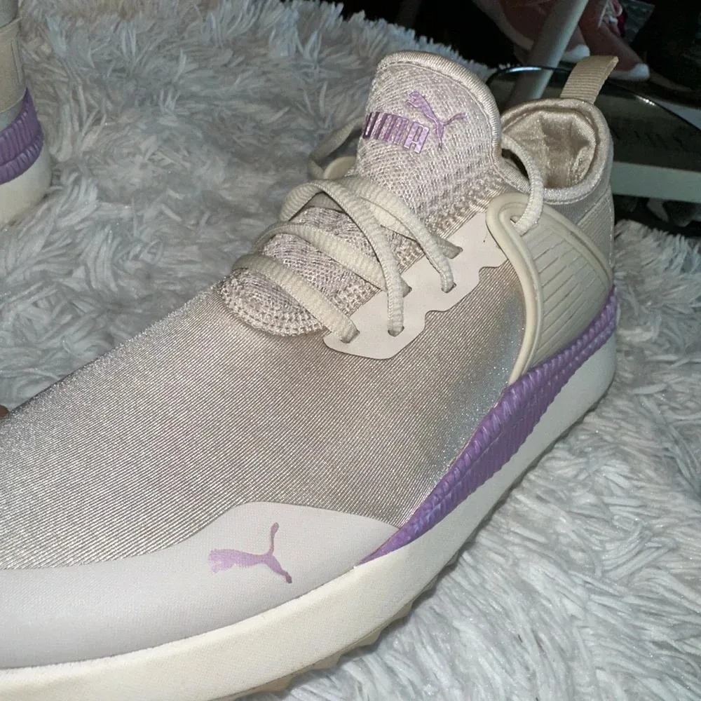 New Puma Soft Foam Optimal Comfort Women's Lilac/Pewter Shoes Size US 10 - Image 5