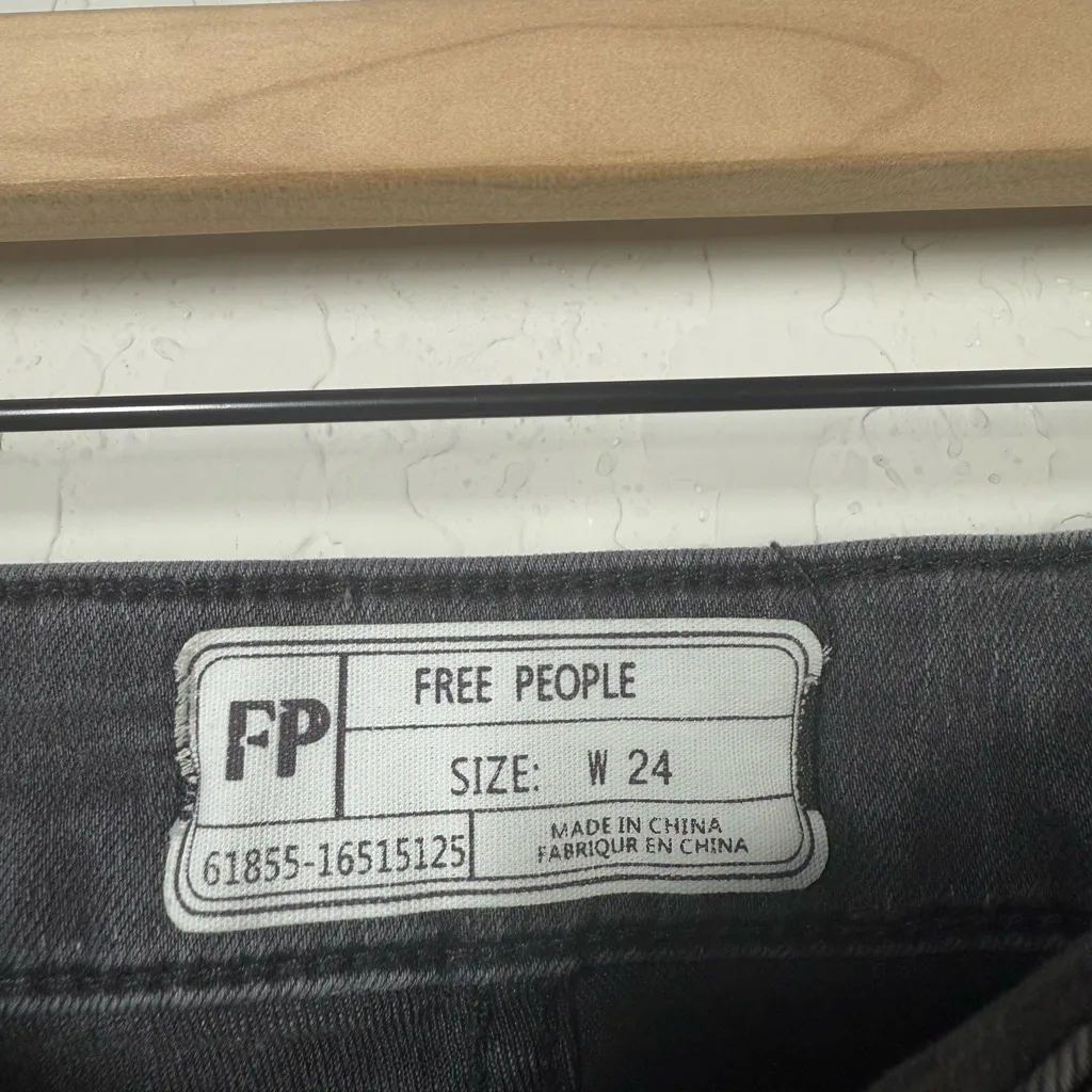 Free People Just Float On Flare Jeans Size 24 - Image 8