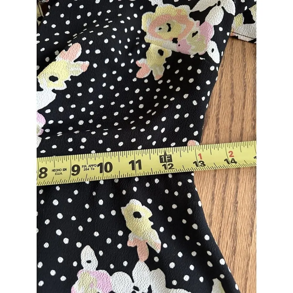 Size 4 Uk 8 TopShop Floral Print Dress Wedding Party New Year Open Back Summer - Image 16