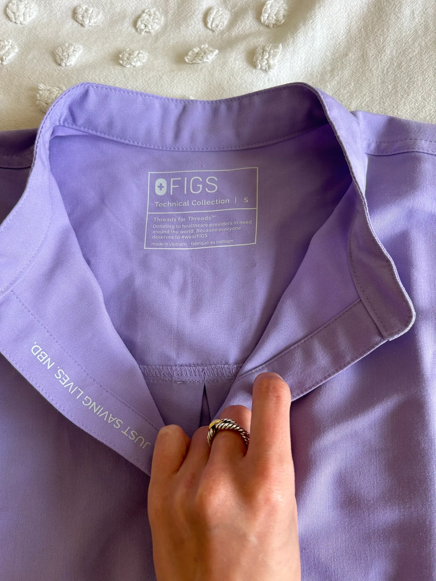 Purple Scrub Set - Image 3