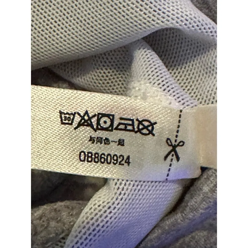 Free People Movement Grey Sports Bra Light Synergy Yoga Crop Top Size Small - Image 7