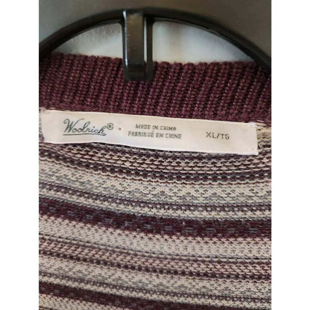 Woolrich  Long Sleeve Knit Henley 1/4 Button Pullover Shirt Women's Size Extra La - Image 2