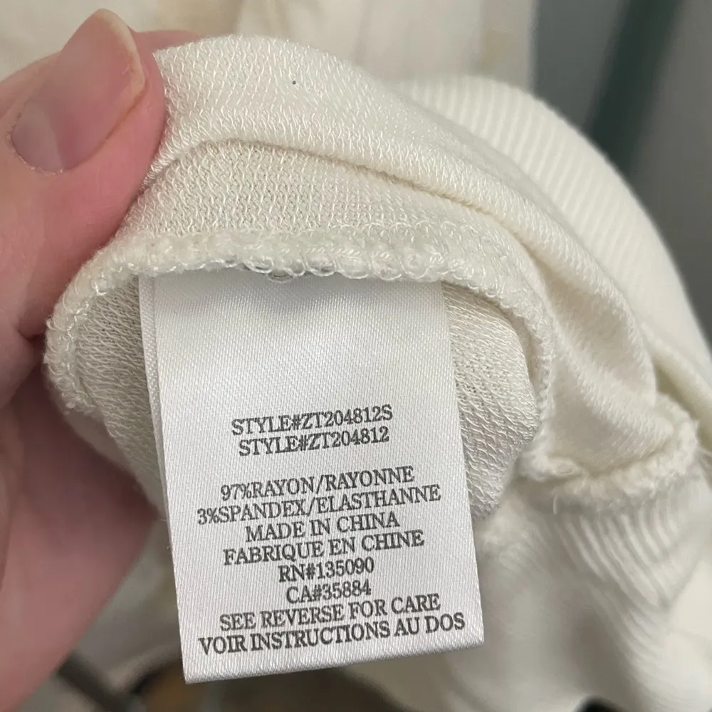 Z Supply velvet Cream Polka Dot Top size‎ medium - Image 5