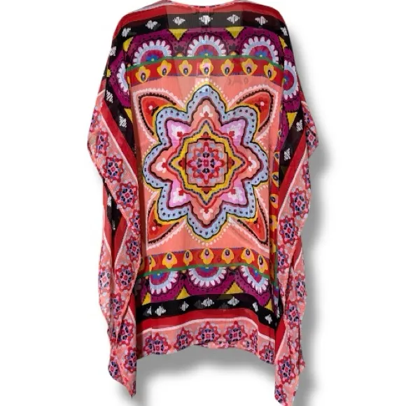 BLEU ROD BEATTIE size large plus size drawstring waist cover up beachwear swim - Image 4