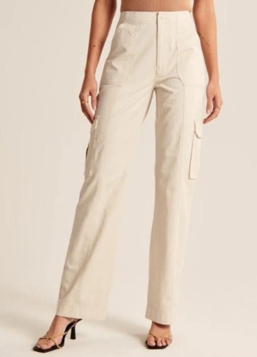 high rise Cargo Pants - Image 2