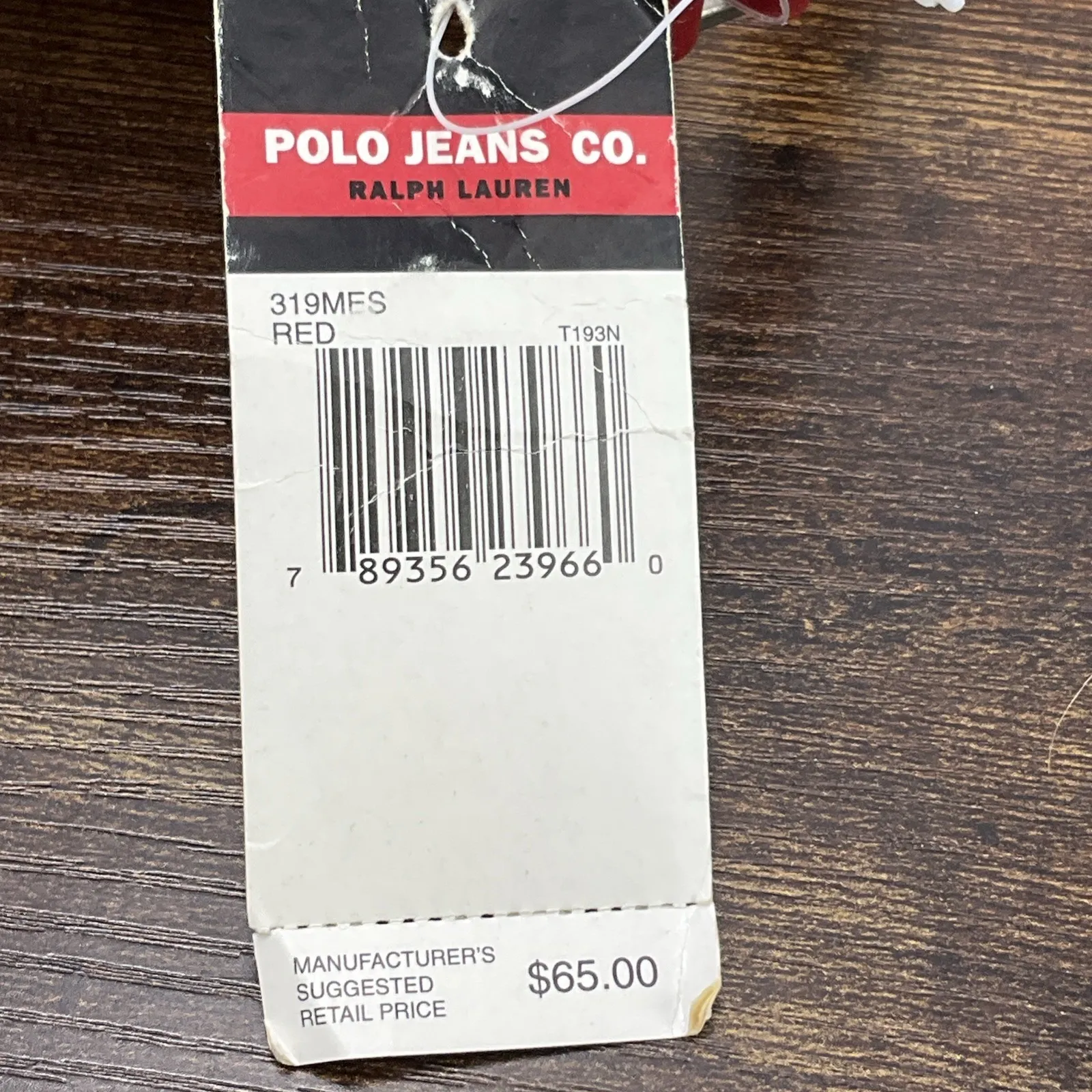 Vintage New Ralph Lauren Purse Red Polo Jeans Co Sequin Flag McBling Y2K‎ - Image 5