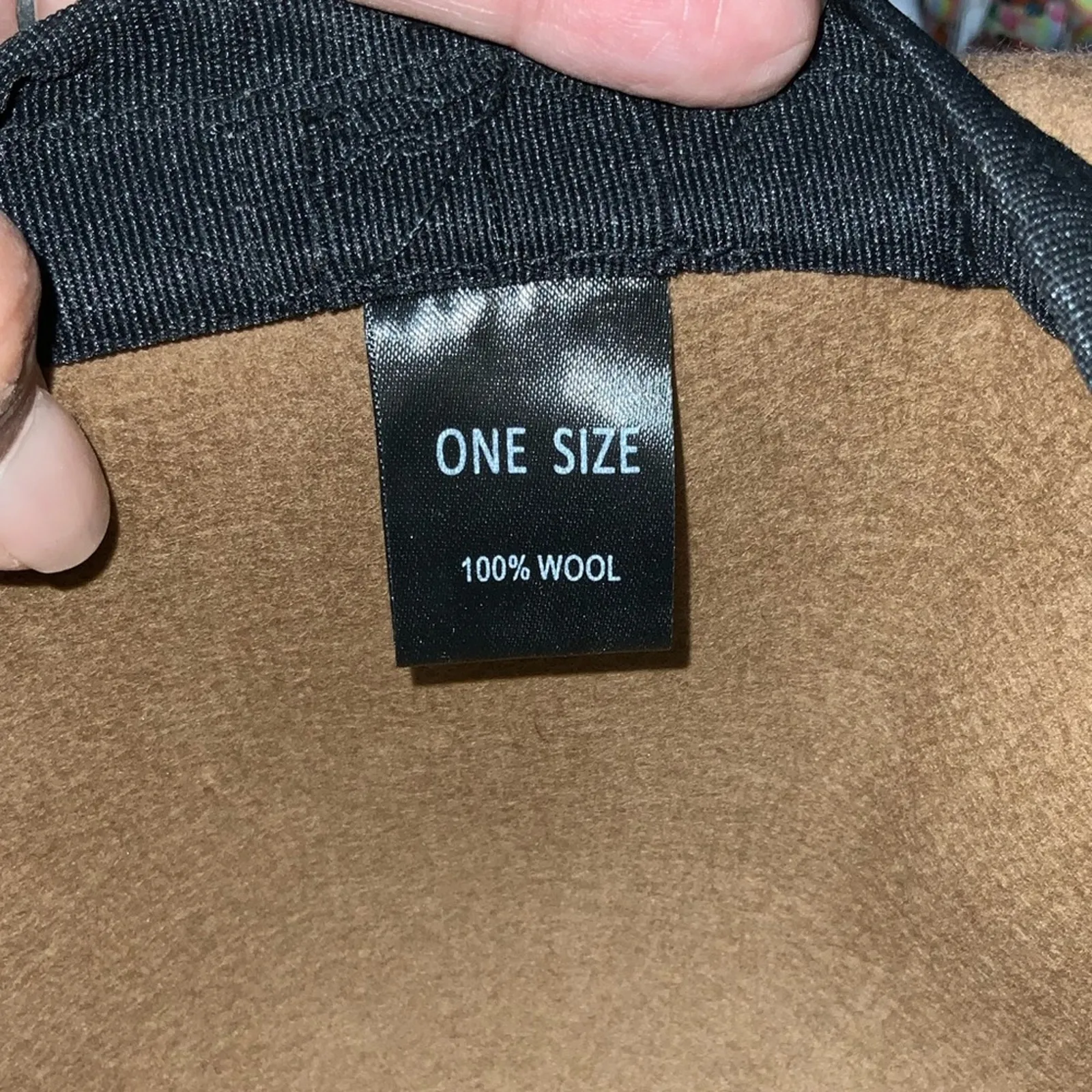 1393. Adora Wool Hat Brown - Image 5