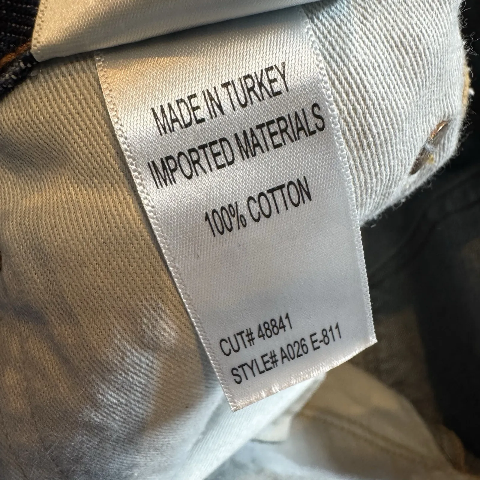 Agolde Parker Vintage Cut Off Short in Swapmeet Women's Sz 26 / A026-811 - Image 5