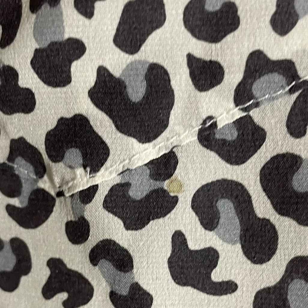 Rebecca Taylor Cheetah Silk Blouse - Image 9