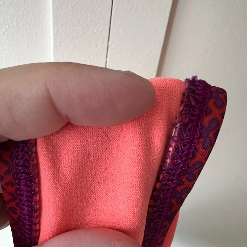 Athleta Red And Purple Women’s Bikini‎ Bottom Size Medium - Image 8