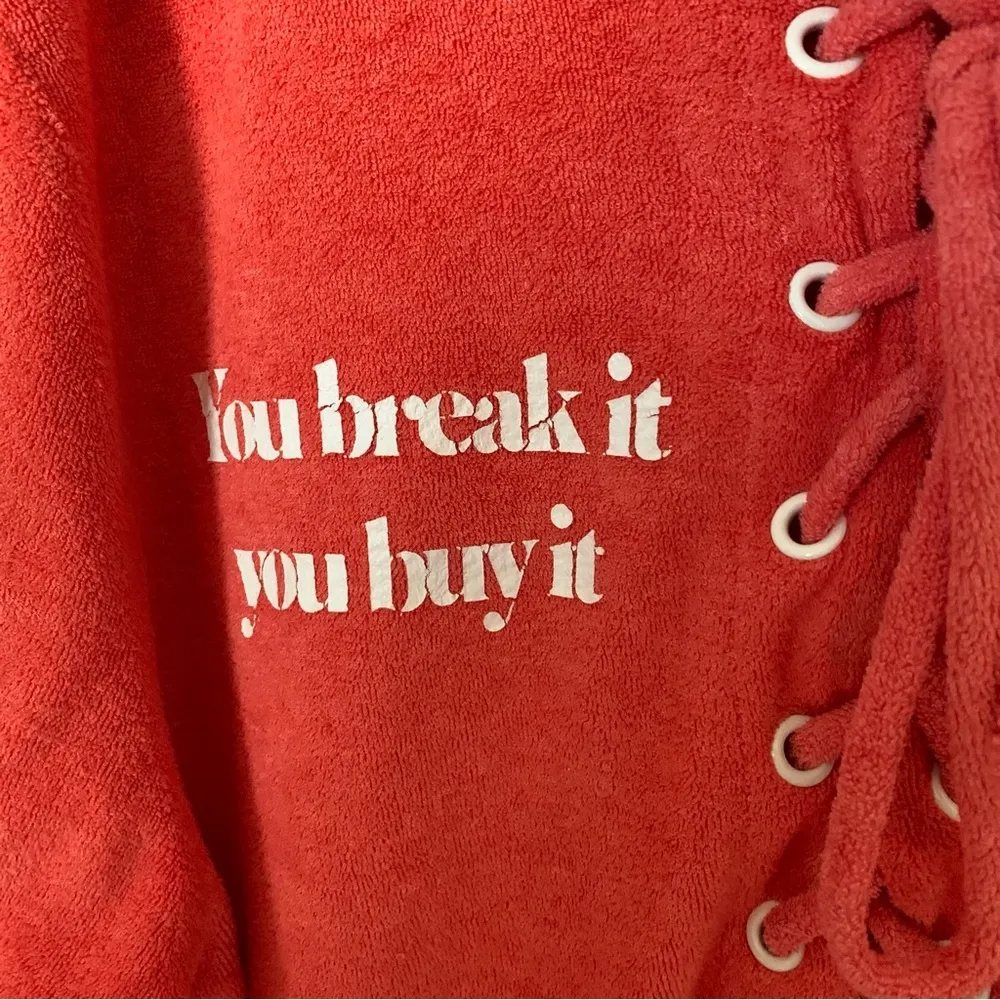 Daydream nation heartbreak pullover Orange Size XS - Image 3