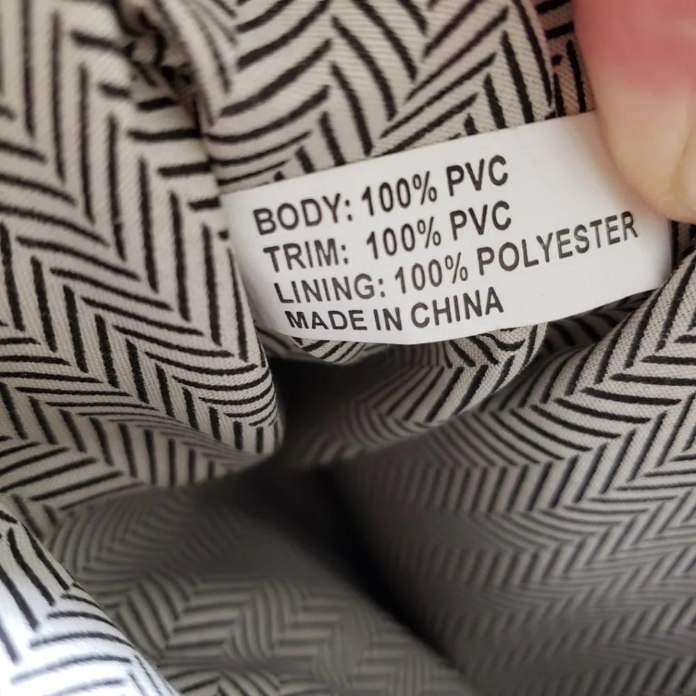 STEVE MADDEN Women's Blue, Gray, Tan, Silver Multi-Texture Color block Purse - Image 3