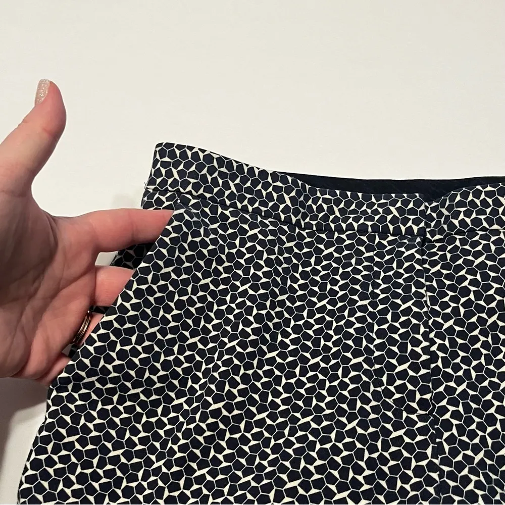 Tory Burch Women SZ 26 Blue White Dress Casual Pants Four Pockets Preppy Classic - Image 7