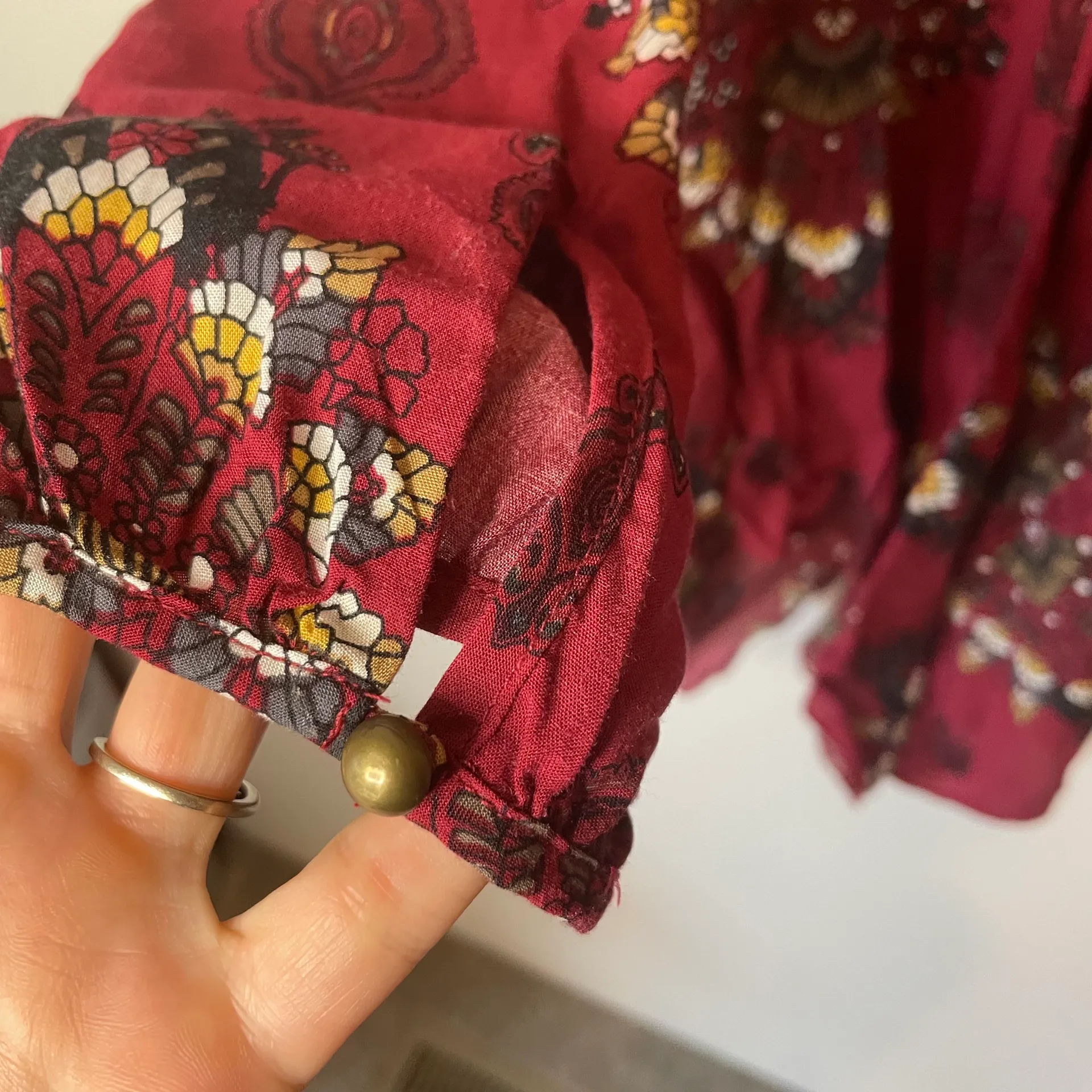 Entro Boho Print Long Sleeve Tunic - Image 5