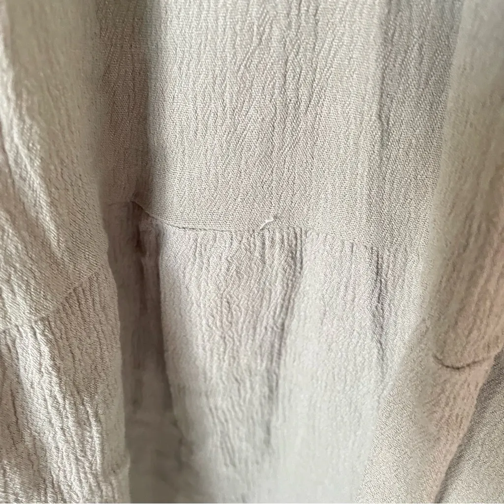 Baltic Born Lovell Smocked Midi Dress in Sage Green Size Large - Image 5