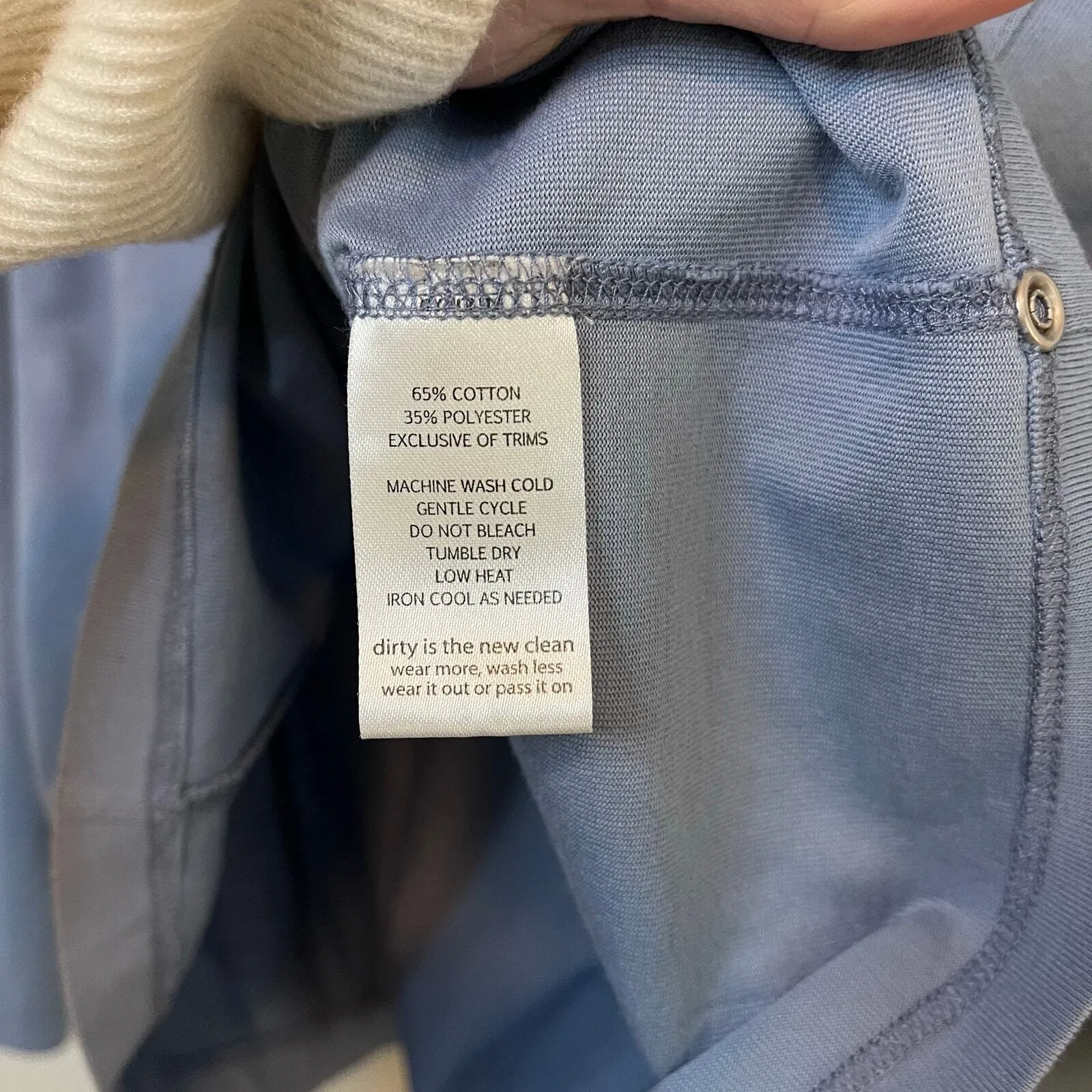 Horny Toad Quarter Zip Pullover Athletic Top Lightweight Green‎ Blue Small - Image 6