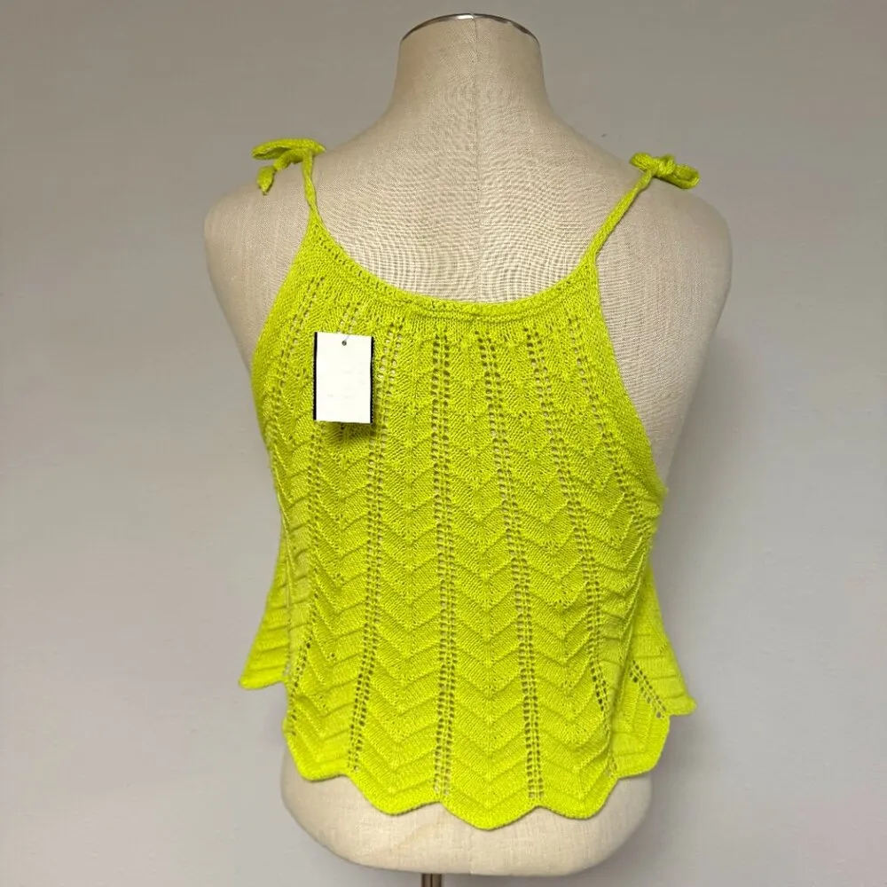 *NEW* Lush Sweater Tie Tank - Image 4