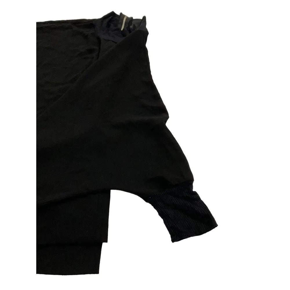 Bobeau Top Blouse Oversized Black Size Small #1 - Image 5