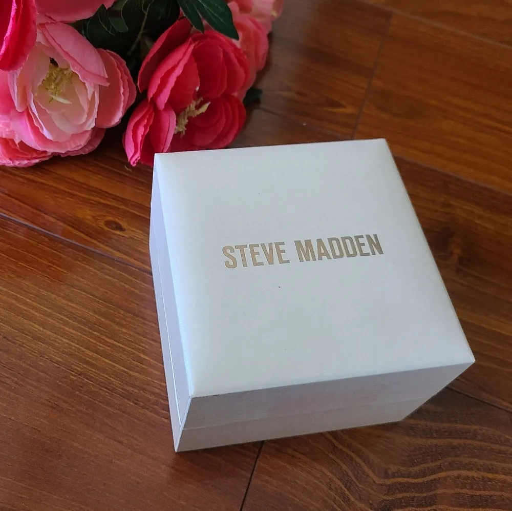 Teal Snake Skin Watch with Rhinestone - Image 5