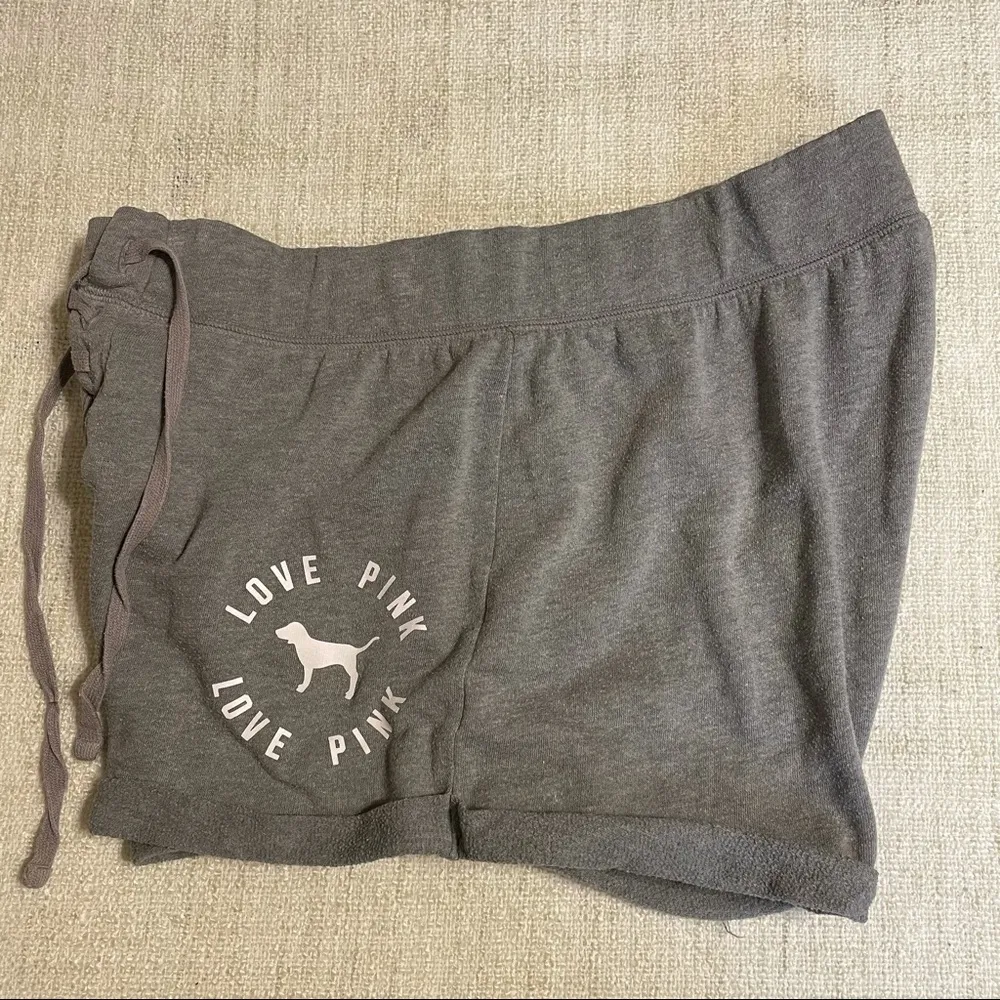 Pink by Victoria’s Secret Gray Shorts - Image 2