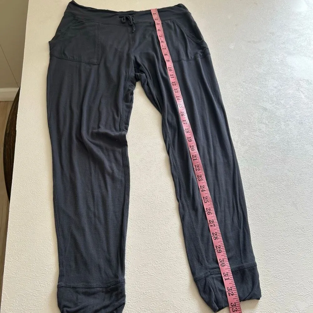 prAna Women’s Lounge Joggers Size S | Black Soft Stretch Yoga Pants - Image 7
