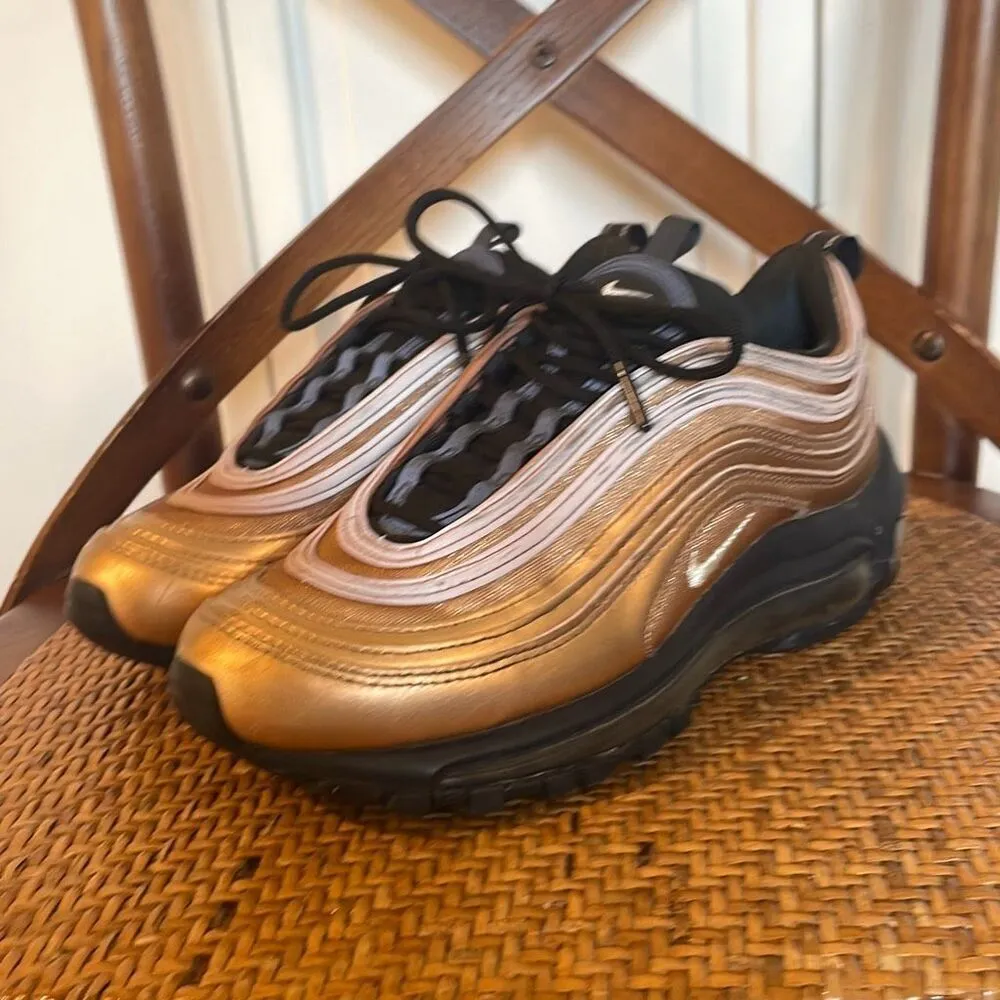 Nike  air max 97 sneaker in cooper size 7 - Image 4