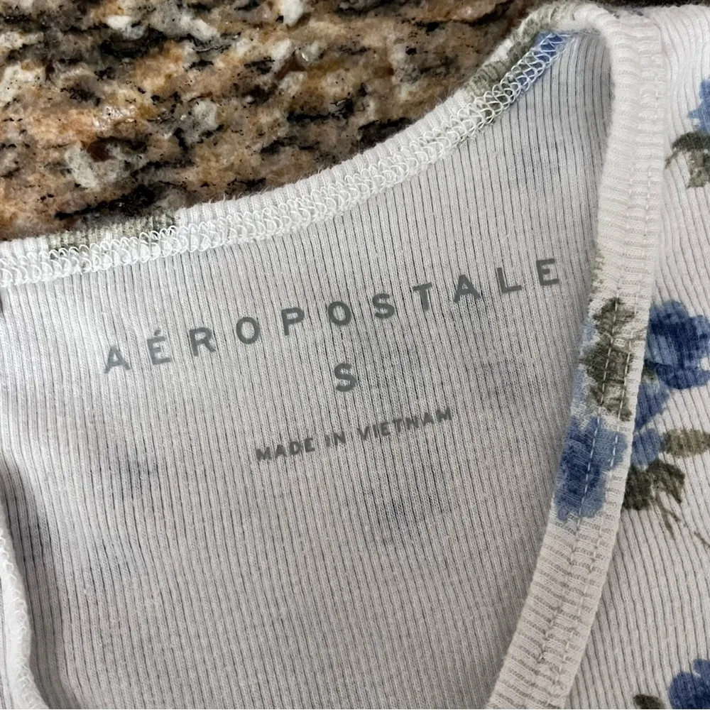 AERO Twist Front Flyaway Floral Crop Top Women’s S Babydoll Cottagecore Coquette - Image 8