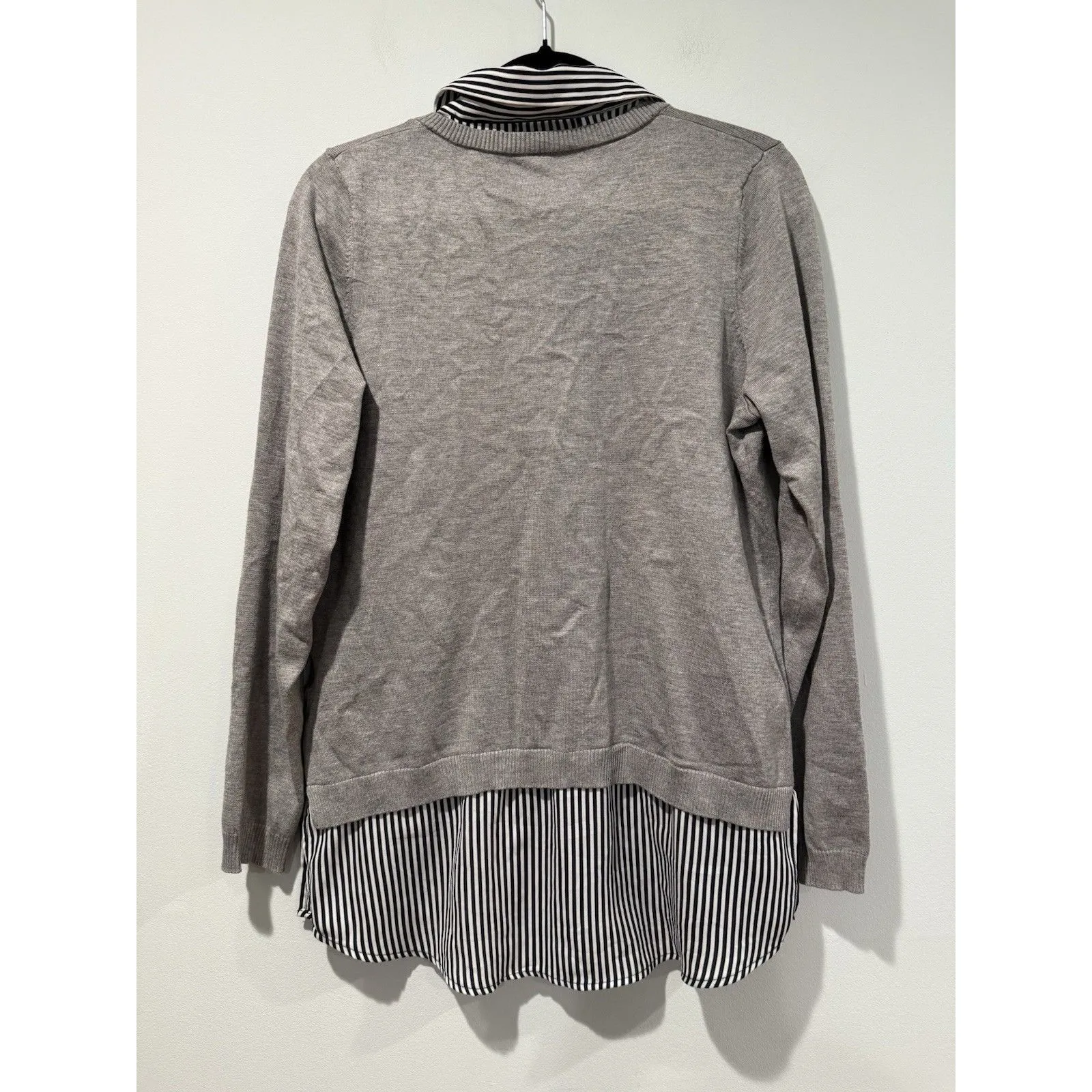 Adrianna Papell Sweater Women Medium Layer Preppy Old Money Quiet Luxury Career - Image 2