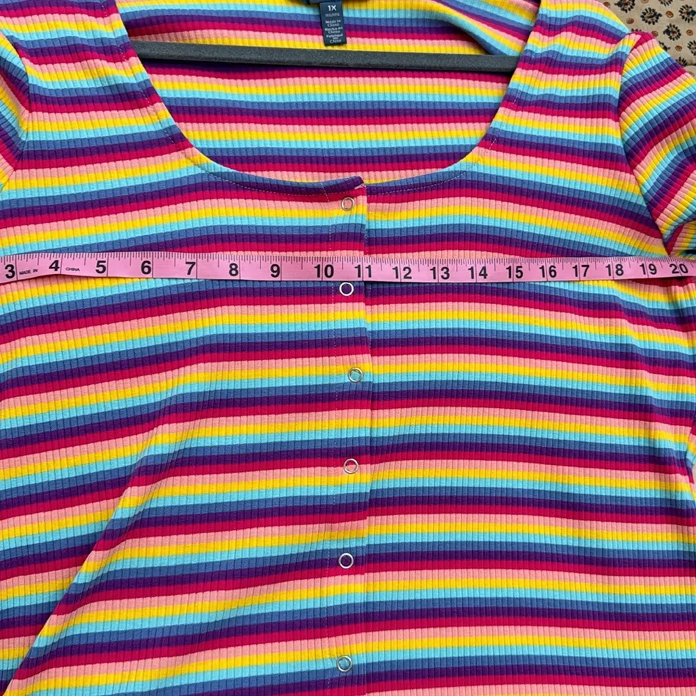 Modcloth Lost in Love Bell Sleeve Top 1x - Image 8