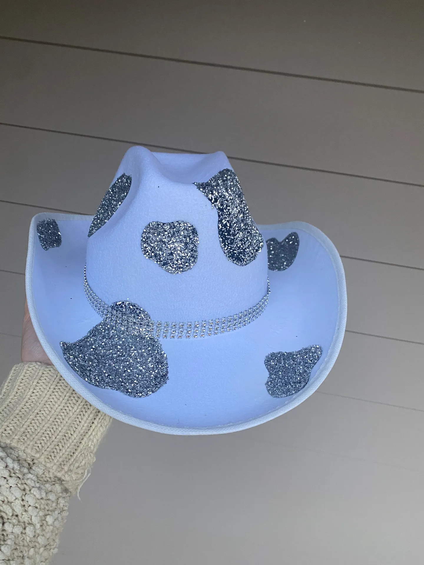 Space Cowgirl Hat Silver - Image 2