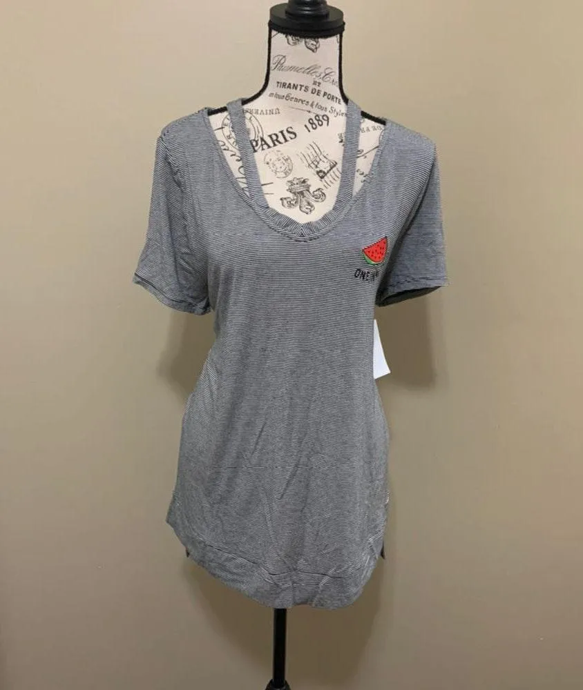 Cutout Embroidered T-Shirt - Image 2