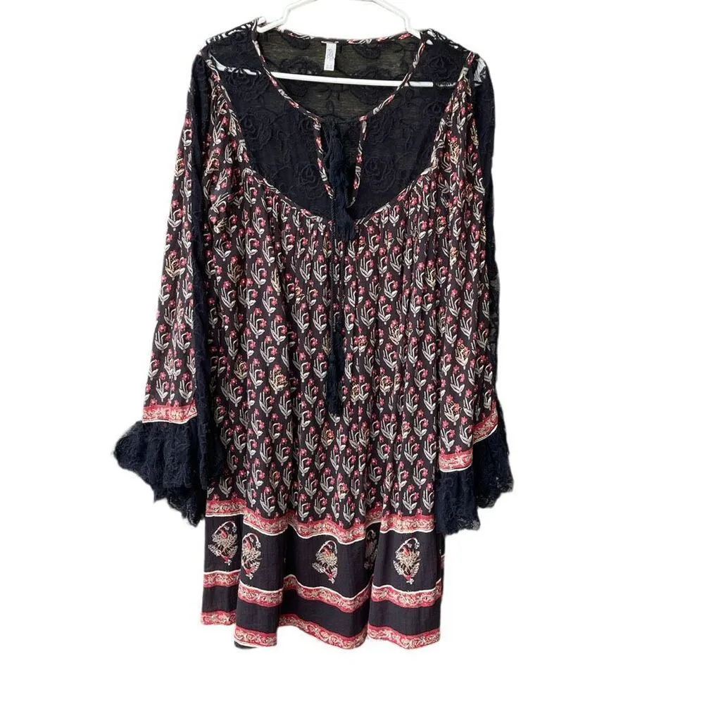 Free People Nomad Child dress tunic size Medium - Image 2