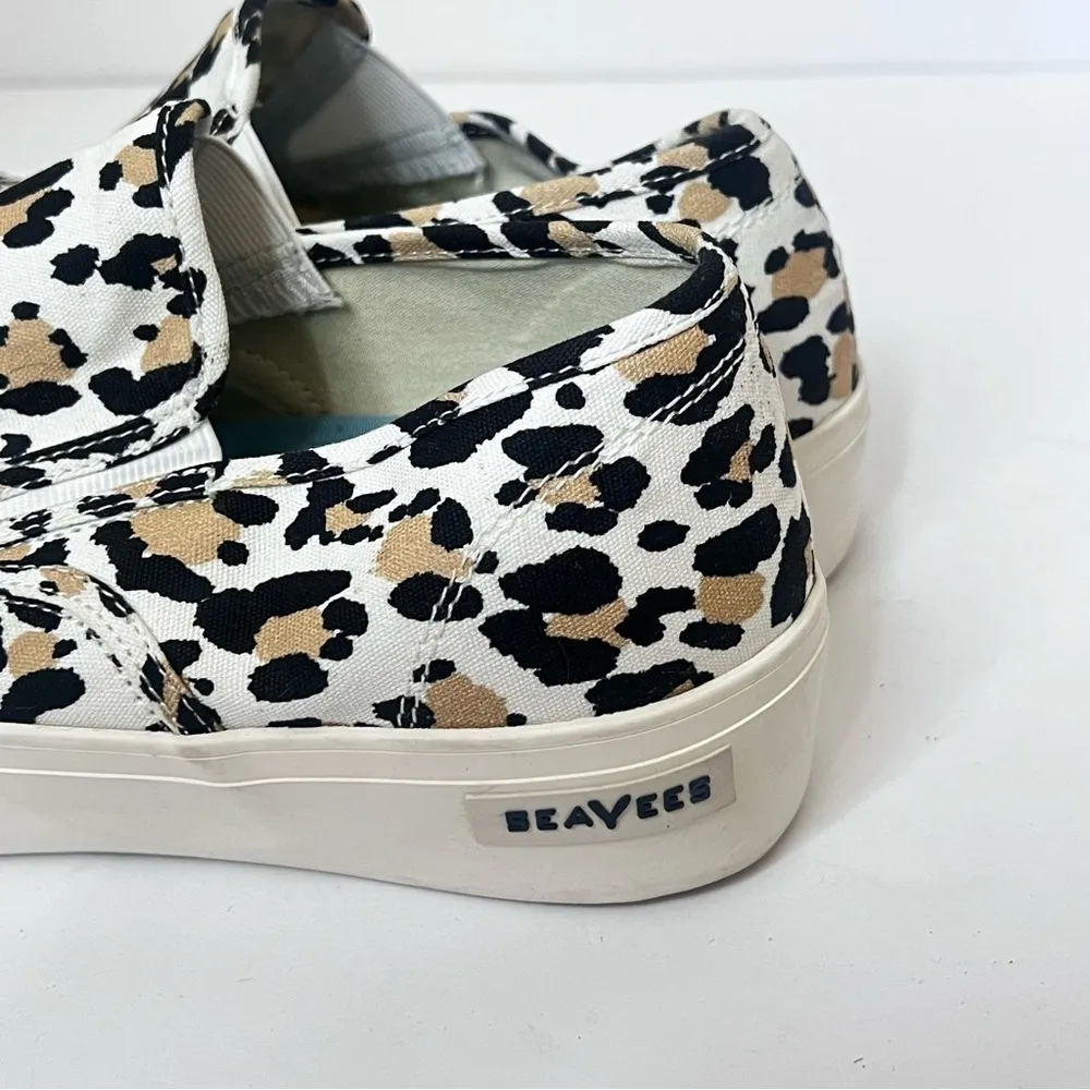 SeaVees Womens Baja Platform Leopard Athletic Sneakers Casual Shoes Size 8 ⬇️ - Image 5