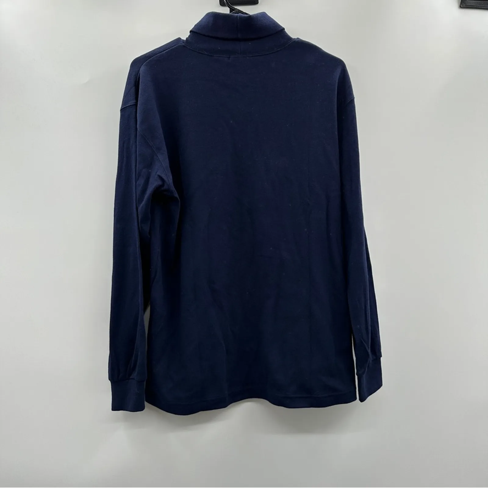 Mickey & Co Disney Mickey‎ Mouse Embroidered Turtleneck Long Sleeve Shirt Sz L Blue Size L - Image 3