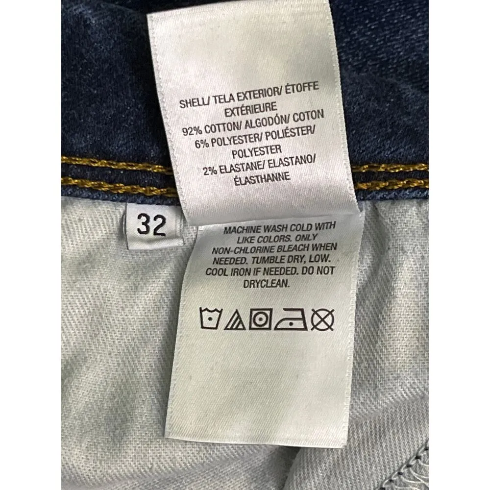 Hudson Collin Skinny Jeans Women’s 32 Dark Wash Stretch Denim Mid Rise EUC - Image 2