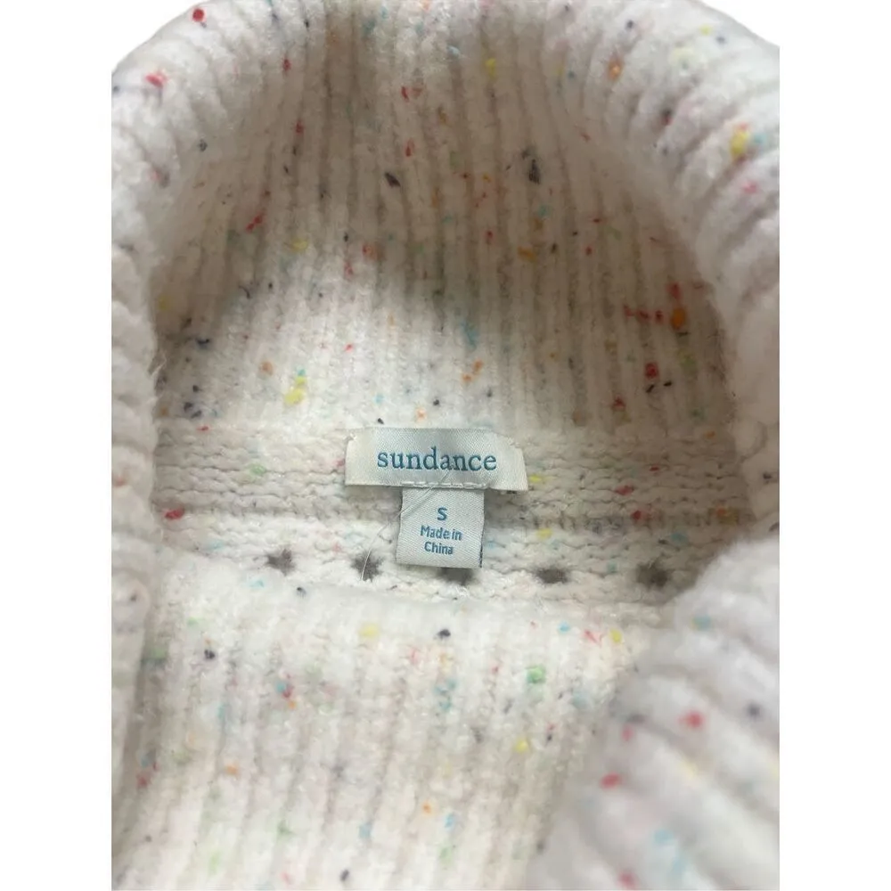 Sundance pullover sweater colorful flecks sz small (roomy) - Image 5