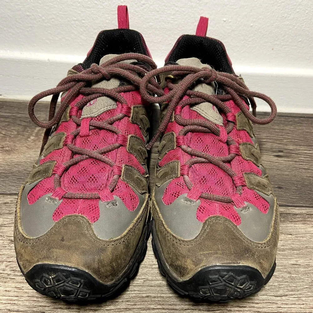 Merrell Chameleon Shift Ventilator Hiking Shoes Nubuck Vibram Bitter Root 11 - Image 4