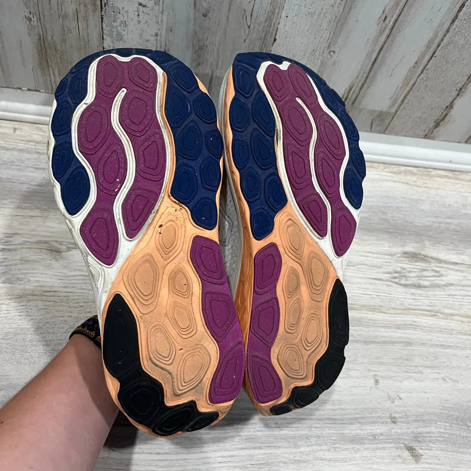 New Balance *FLAW* Fresh Foam x 860 Running Shoes Womens 10 Grey/Silver Mesh - Image 6