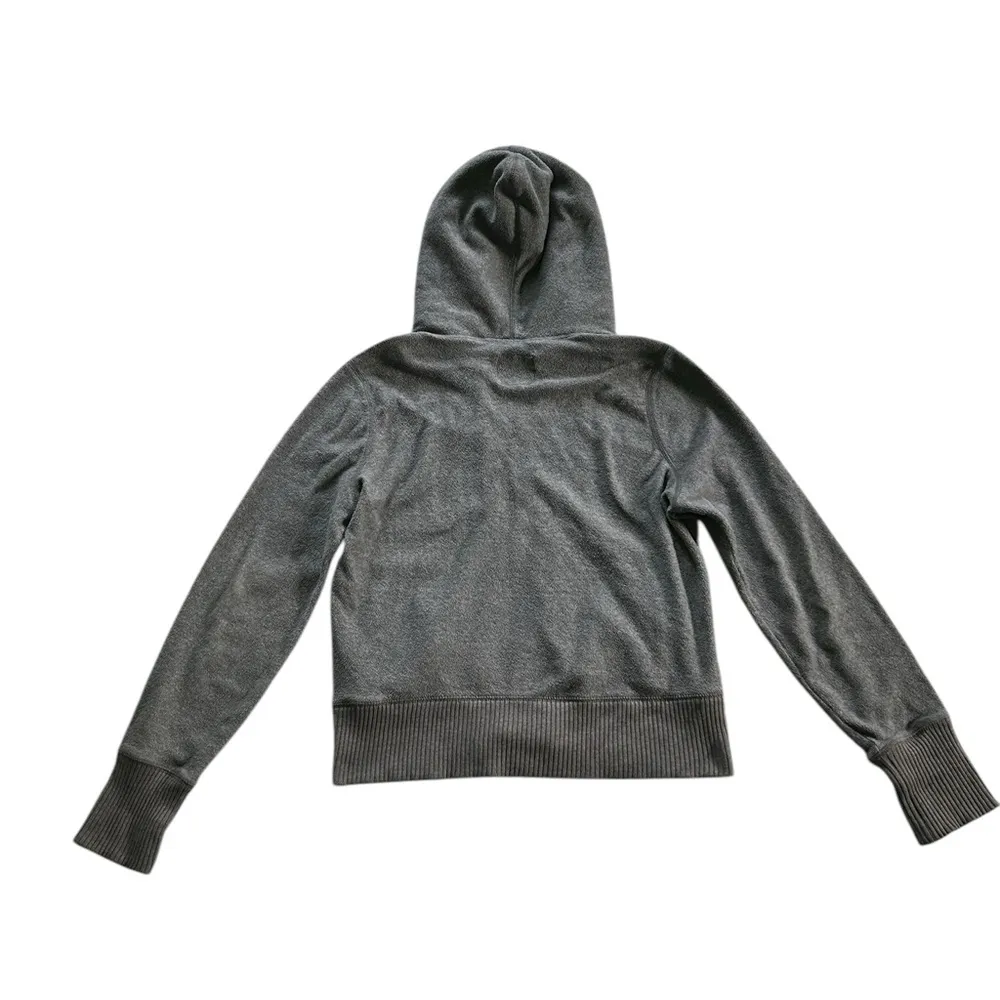 American Eagle 00s 09 Woman’s Size XL Sherpa Fleece long sleeve hooded Jacket - Image 7