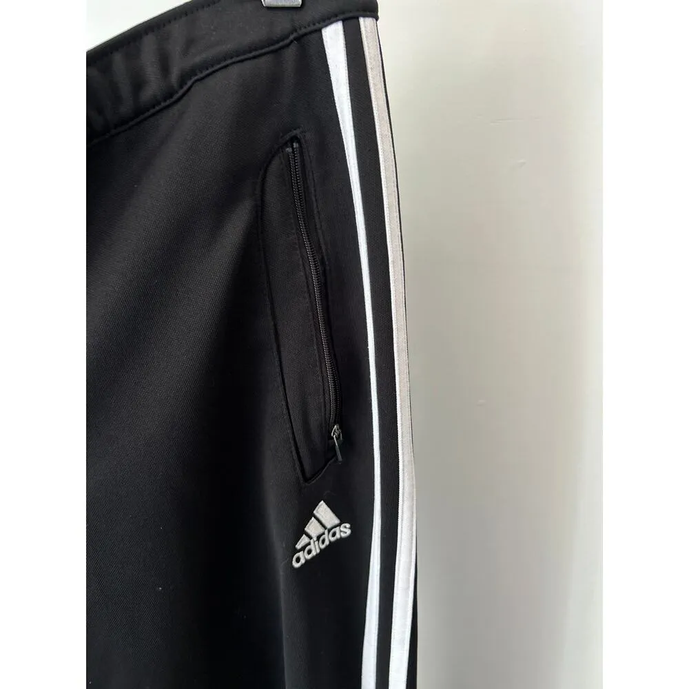 Adidas Black Striped Pants Size Large - Image 4