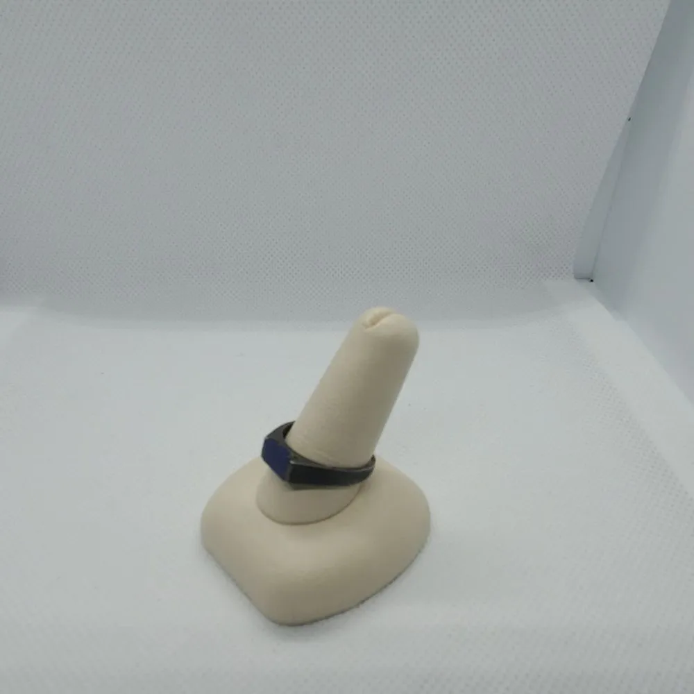 Sterling Silver Lapis Lazuli Stone Ring Blue Size 8 - Image 6