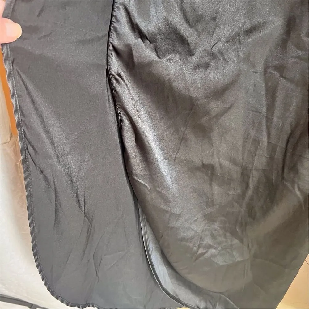 BB Dakota Women's Size 2XL Black Open‎ Wide Leg Pants Elastic Waistband Flowy - Image 2