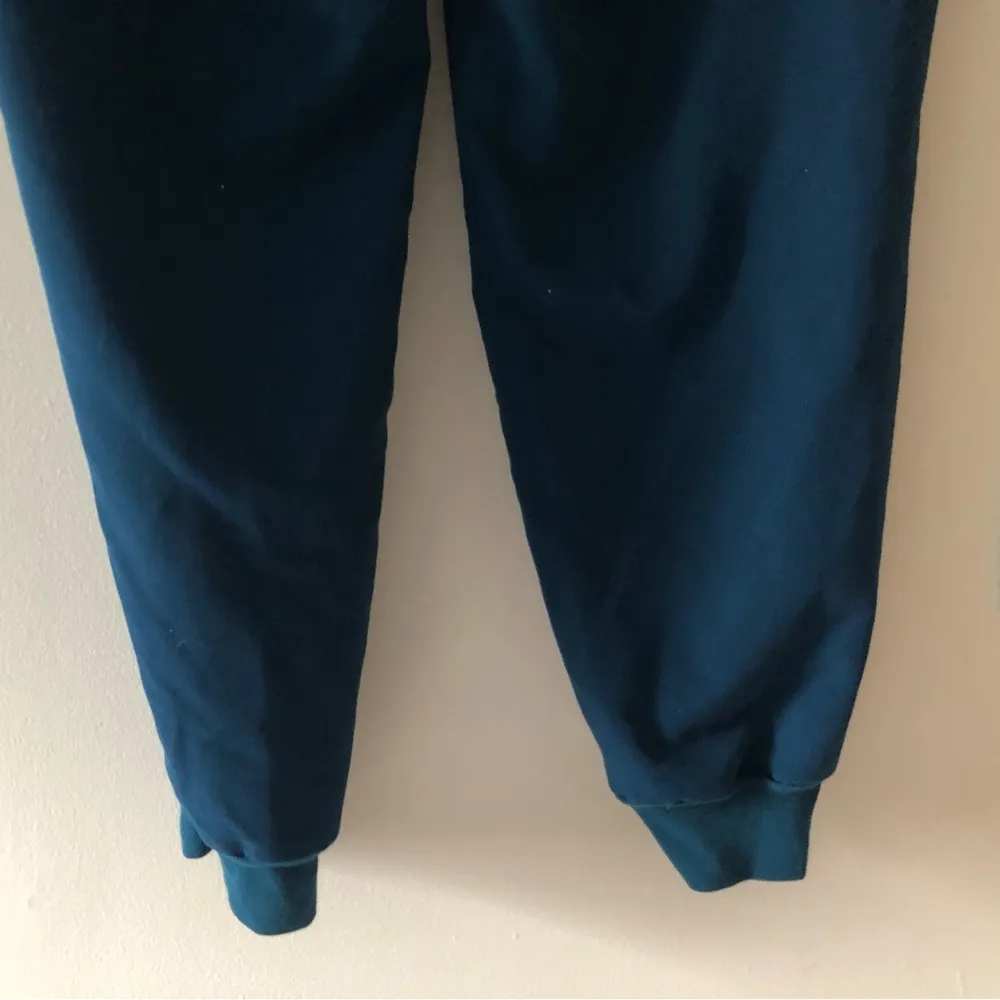 Figs Zamora Jogger Scrub Pants in Deep Reef Teal Size Large PETITE Inseam - Image 10