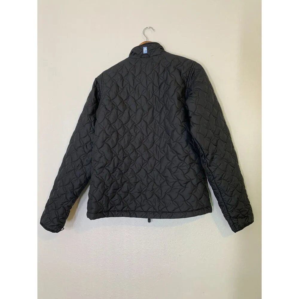 Alpine Design Black Quilted Puffer Jacket Womens Sz XL Full Zip Outerwear - Image 9