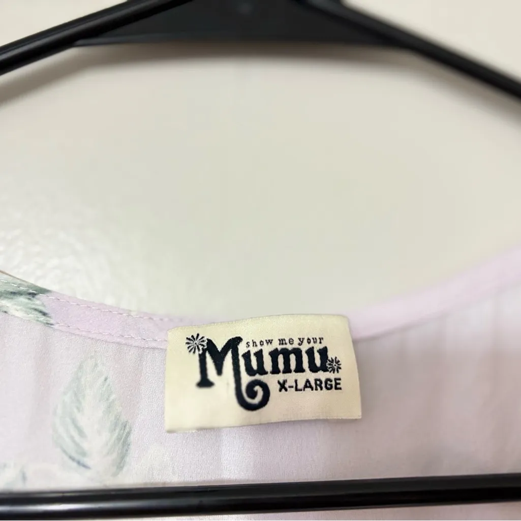 Show Me Your Mumu Jackson Lilac  Floral Jumpsuit Revolve Size XL - Image 4